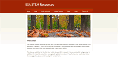 Desktop Screenshot of bsastemresources.com
